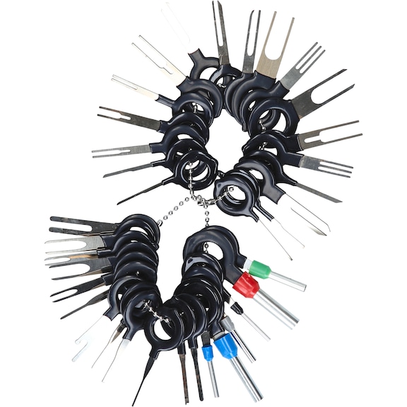 Unlocking tool set, 36 pieces - Electrical/electronic components (automotive, other)