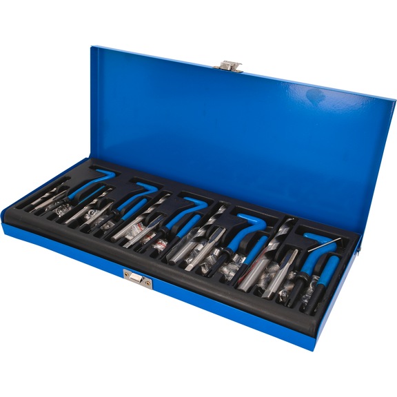 KS TOOLS Thread repair kit, 146 pieces - Special automotive tools Thread repair
