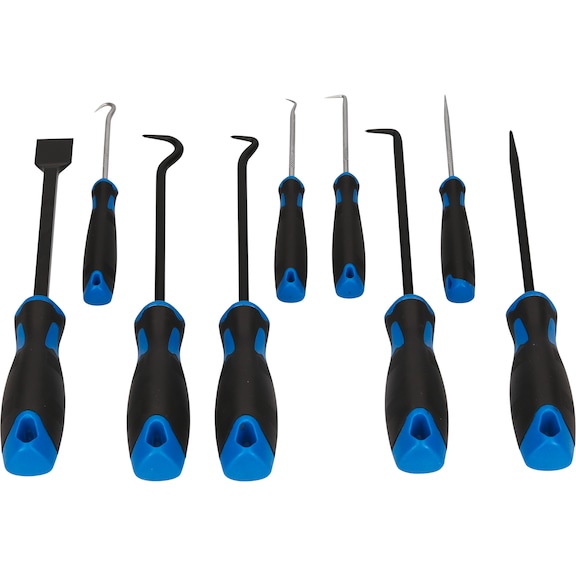 Scraper hook tool set, 9 pieces - Scraper