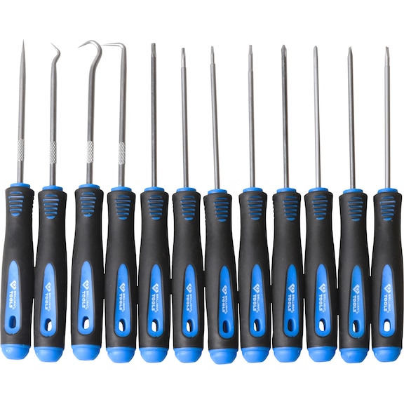 Hook and screwdriver set, 12 pieces - Multifunctional tool