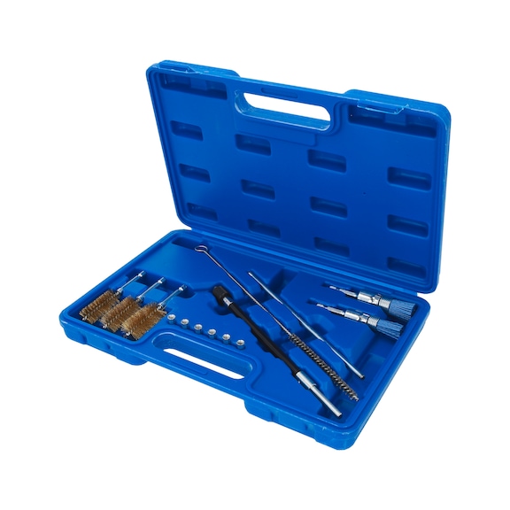 Injection seat and shaft cleaning set, 14 pieces - Motor vehicle (other parts, miscellaneous)