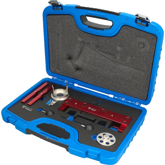 Engine adjustment tool set for Porsche 911, Cayman, Boxster with MA1 engine - Motor adjustment tool set