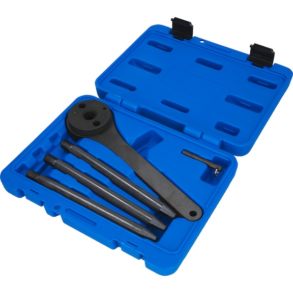 Kurbelwellen-Fixier-Werkzeug f&uuml;r Volkswagen Touareg, Phaeton ab 2003 - Kurbelwellen