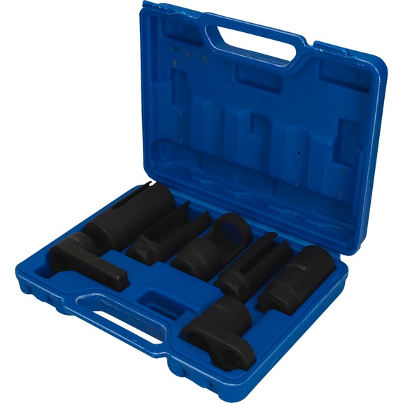 Lambda probes and sensors socket set, 7-piece - Socket wrench insert (12-point)