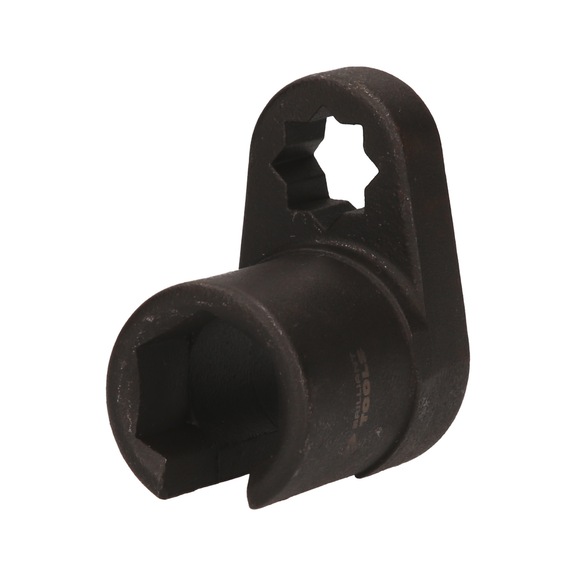 KS TOOLS 1/2 inch lambda sensor socket, flat - 1/2 inch lambda sensor socket