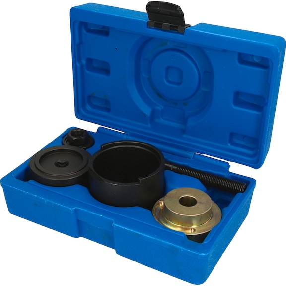 Front axle control arm bushing tool for VAG - Steering wheel (automotive, other)