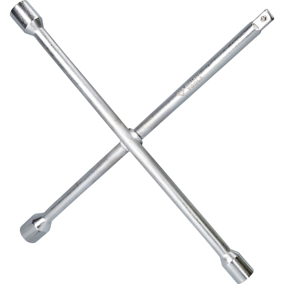 Wheel cross wrench, 1/2 inch x 17 x 19 x 22 mm - Other socket wrenches