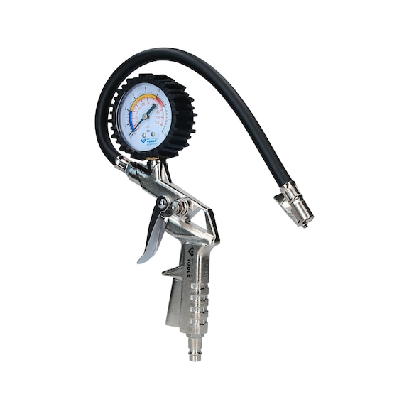 Tyre pressure gauge, 0-16 bar - Compressed air tools (other)