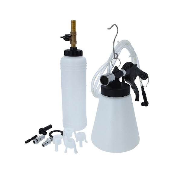 Compressed air brake bleeder, 6-piece - Brake system (automotive, other)