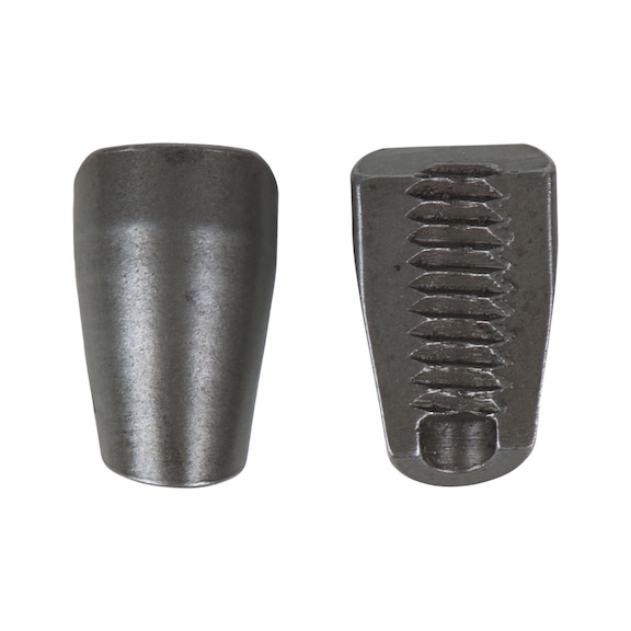 Clamping jaws, 2 pcs for 2.4 mm, 3/32 - Compressed air gun: Parts