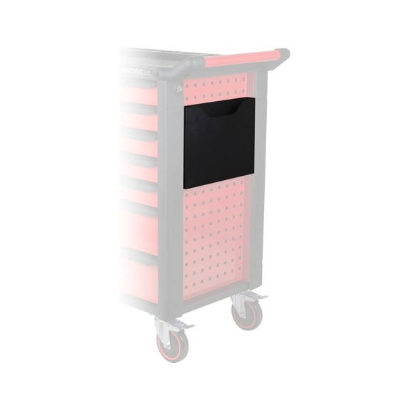 KS TOOLS RACINGline universal box, black - Transport trolley, rolling trolley (accessory)