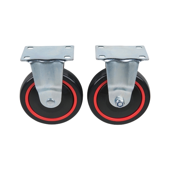 RACINGline roller set, incl. screws - Transport trolley, rolling trolley (accessory)