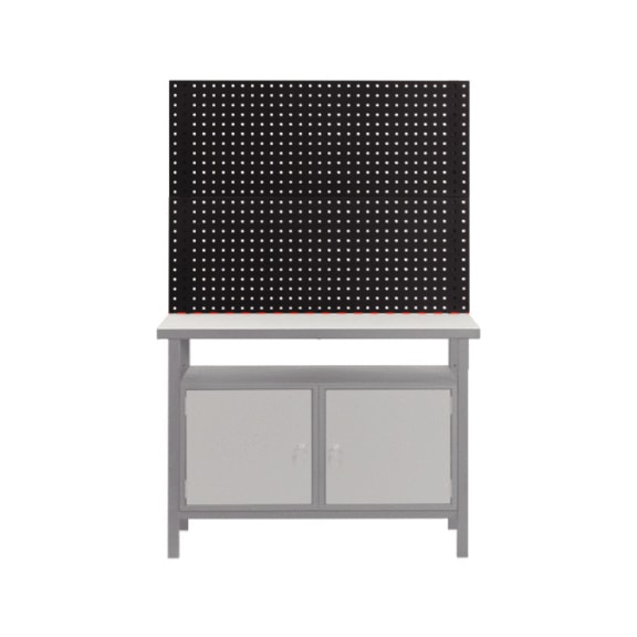 Extension rear wall system for workbenches - Workshop cabinet system