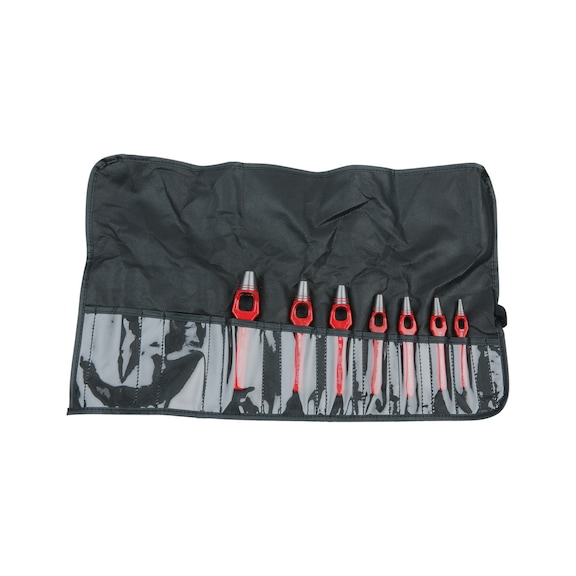 KS TOOLS Handle punch set, 7 pieces - Henkel punch