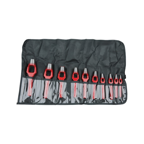 Handle punch set, 10 pieces - Henkel punch