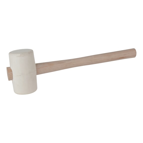 White rubber hammer, 270 g - Rubber mallet