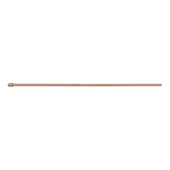 KS TOOLS BERYLLIUMplus hearing aid needle ball head 6x500 mm - Spark-free needles