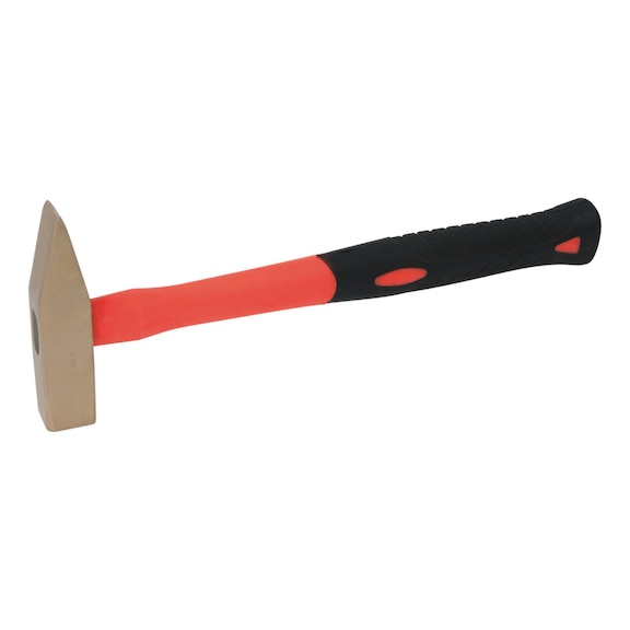 BRONZEplus locksmith's hammer 300 g, with fibreglass handle - BRONZEplus locksmith's hammer