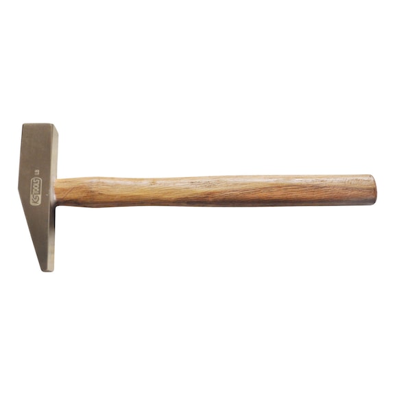 BRONZEplus masonry hammer 800 g, with hickory handle - Bricklayer's hammer