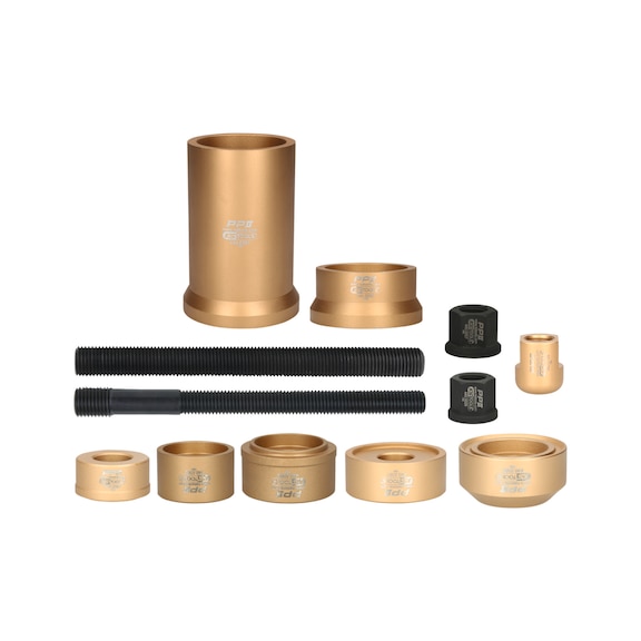 KS TOOLS Universal spring bushing set, 12 pieces - Shock absorbers (motor vehicles, chassis damping)