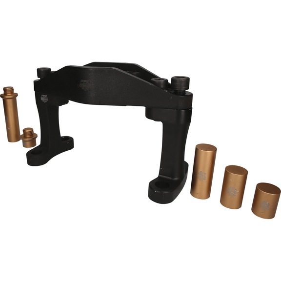 Wheel hub puller set for 8 and 10 bolts, 12 pieces - Puller