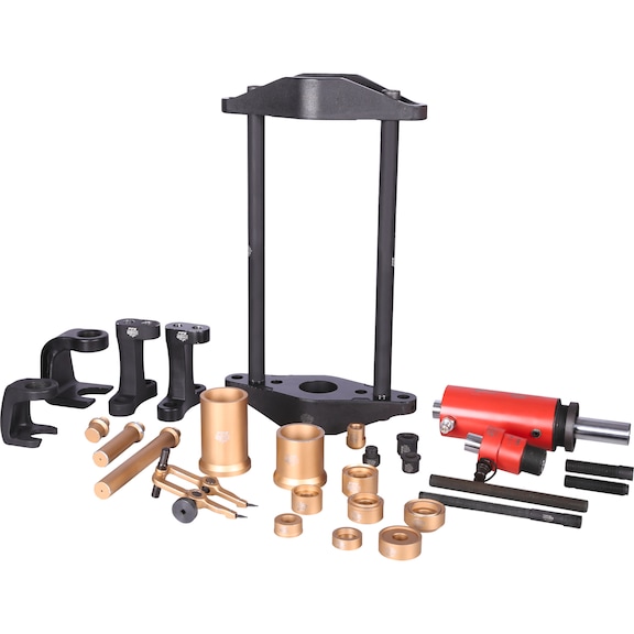 Master tool set for commercial vehicles, 52 pieces - Hydraulic systems