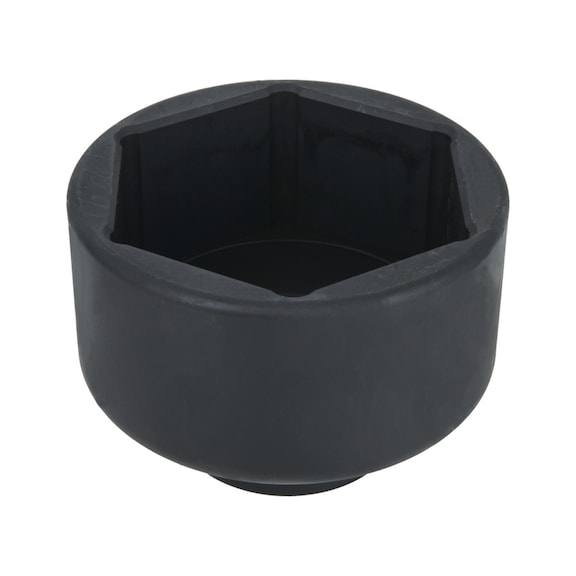 KS TOOLS 3/4 inch axle nut wrench, hexagonal, short, 70 mm - 3/4 inch axle nut wrench