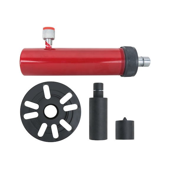 KS TOOLS Universal pulley puller set with hydraulic cylinder, 4-piece - Puller