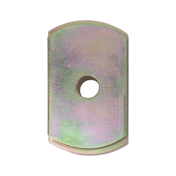 Adapter plate, D: inside 119 mm, D: outside 130 mm - Adapter (standard part, toolmaking)
