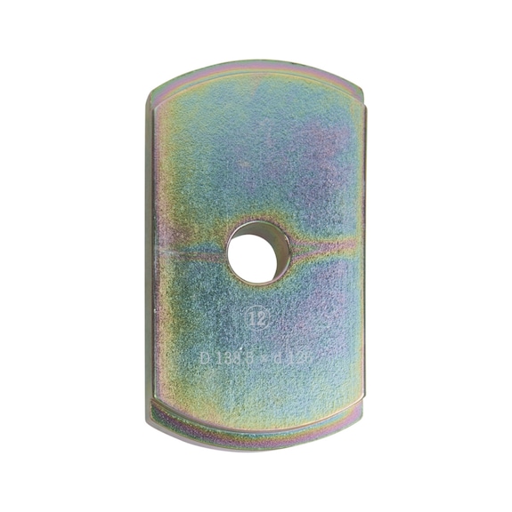 Adapter plate Scania 310, D: inside 126 mm, D: outside 138.5 mm - Adapter (standard part, toolmaking)