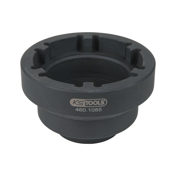 3/4 inch nut wrench with 6 pins for DAF, inner pin D: 66 mm - Slotted nut wrench