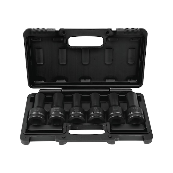 3/4 inch heavy-duty socket set, 6-piece - Other socket wrenches