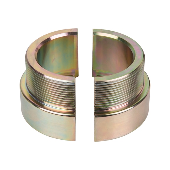 Pair of Volvo FM12 half shells, inner diameter: 78 mm - Pulling tool, extractor (individual parts)