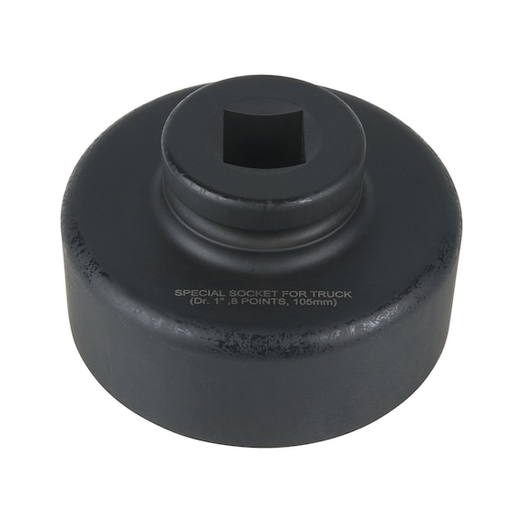 1 inch axle nut wrench, 8-point, short, 105 mm - 1 inch axle nut wrench