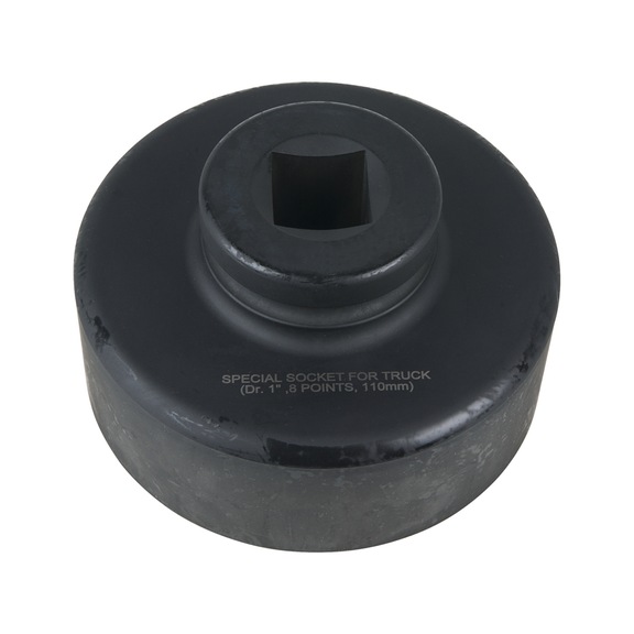 1 inch axle nut wrench, 8-point, short, 110 mm - 1 inch axle nut wrench