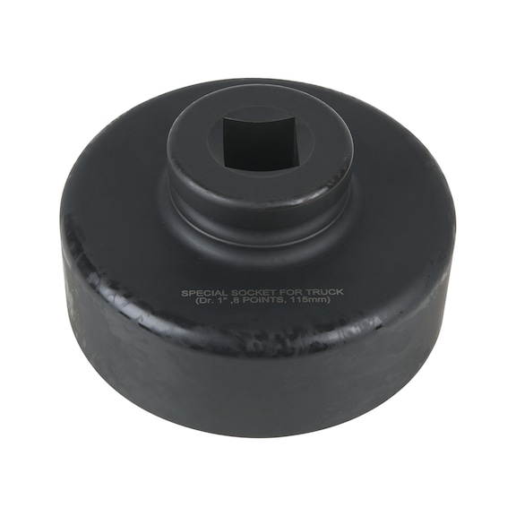 1 inch axle nut wrench, 8-point, short, 115 mm - 1 inch axle nut wrench