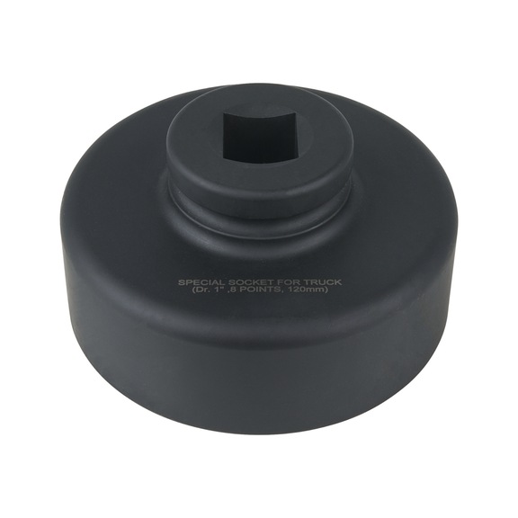 1 inch axle nut wrench, octagonal, short, 120 mm - 1 inch axle nut wrench