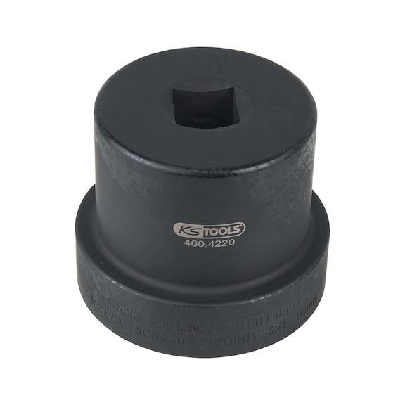 1 inch axle nut wrench with guide collar, 12-point, 80 mm - 1 inch axle nut wrench