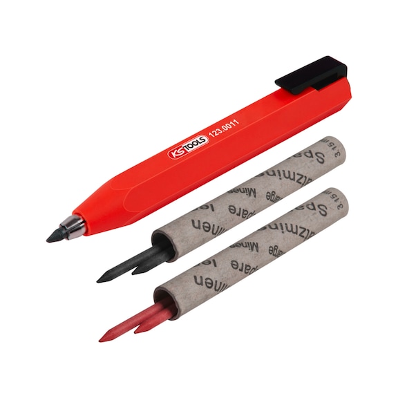Drop-in pencil set, 5 pieces - Retractable pencil