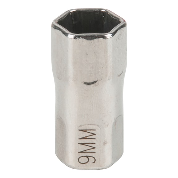 Adapter for stand tap nut wrench, 9 mm - Turning tool