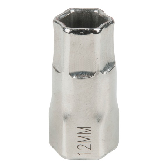 Adapter for stand tap nut wrench, 12 mm - Turning tool