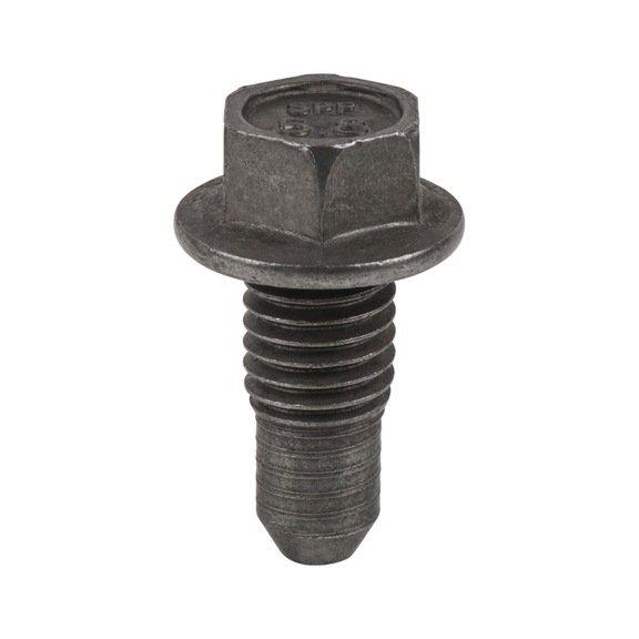 Oil drain plug, external hexagon 15 mm, M12x1.75x26 mm, pack of 10 - Oil drain plugs