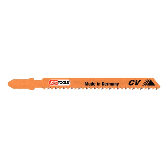 Jigsaw blade, CV, 100 mm, 4 mm, T101DP, pack of 5 - Jigsaw blade