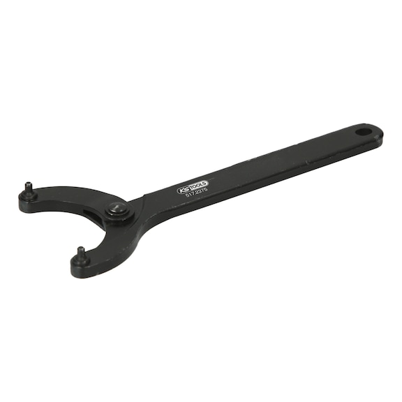 Articulated two-hole nut driver, 18 - 40 mm - Articulated two-hole nut driver