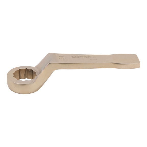 BRONZEplus impact ring spanner, offset, 95 mm - BRONZEplus impact ring spanner, offset