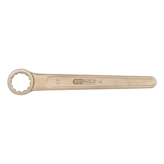 BRONZEplus single ring spanner, straight, 2.1/16 inch - BRONZEplus single ring spanner