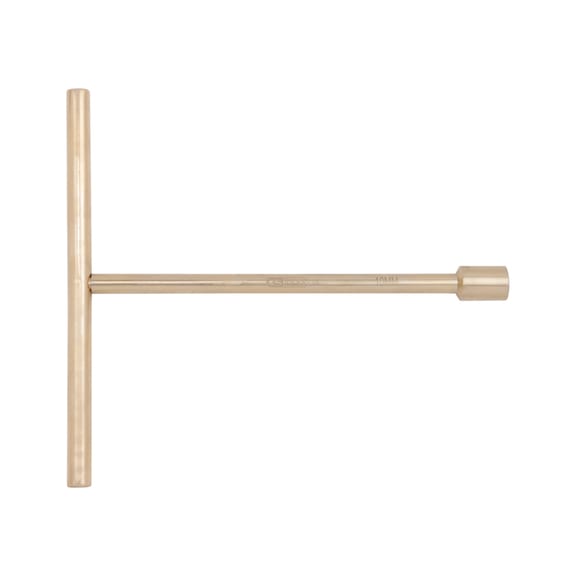 BRONZEplus hex socket wrench, fixed cross handle, 46 mm - BRONZEplus 6-point socket wrench with fixed cross handle