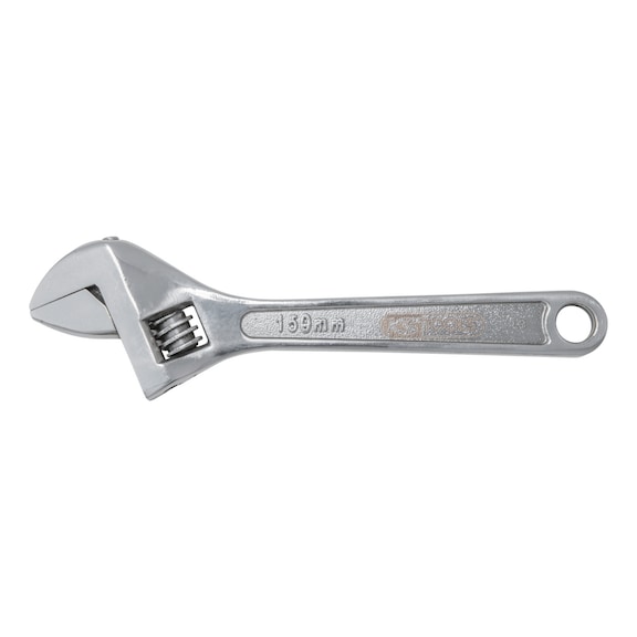 STAINLESS STEEL adjustable roll spanner, 18 inches - STAINLESS STEEL adjustable roll-eye wrench