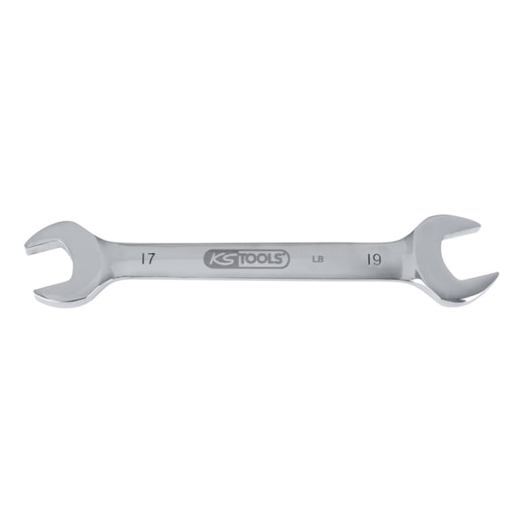STAINLESS STEEL Double open-end spanner, 12x14 mm, angled - STAINLESS STEEL double open-end wrench