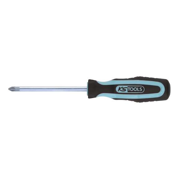 STAINLESS STEEL screwdriver, POZIDRIV, PZ2 - STAINLESS STEEL PZ screwdriver